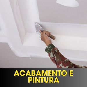 Acabamento e pintura